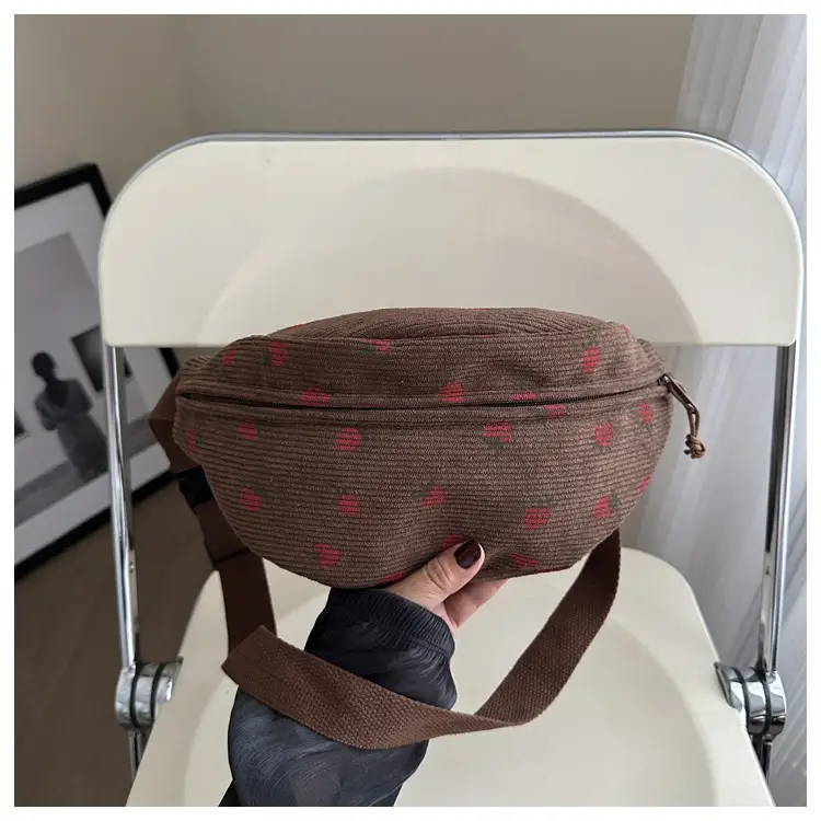 Japanese Style Crossbody Bag Women Pink Rose Print 2024 — feature 10
