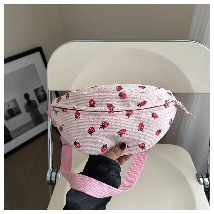 Japanese Style Crossbody Bag Women Pink Rose Print 2024 — feature 11