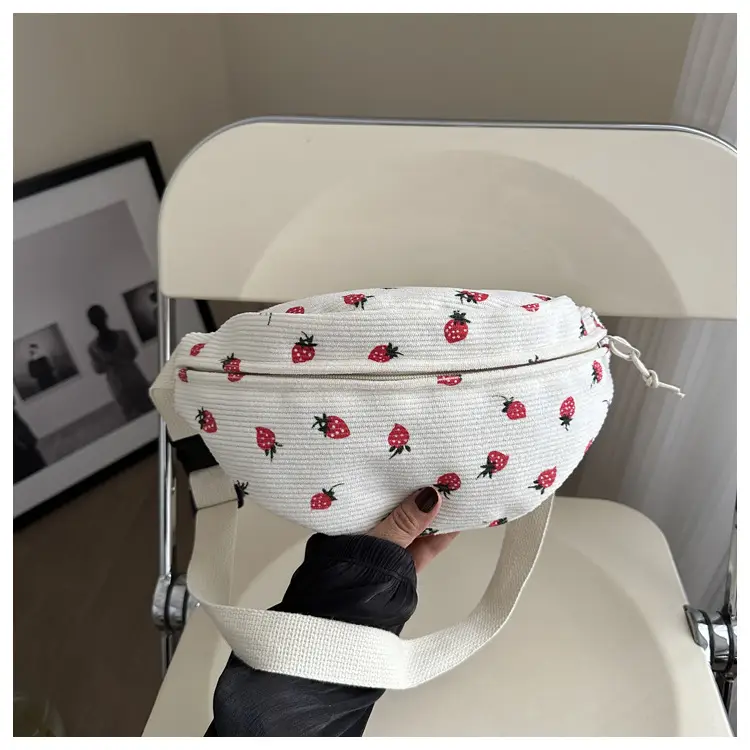 Japanese Style Crossbody Bag Women Pink Rose Print 2024 — feature 12