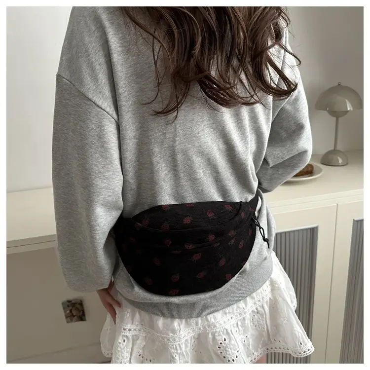 Japanese Style Crossbody Bag Women Pink Rose Print 2024 — feature 26