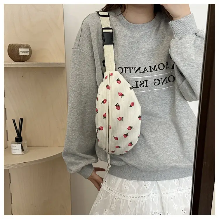 Japanese Style Crossbody Bag Women Pink Rose Print 2024 — feature 28
