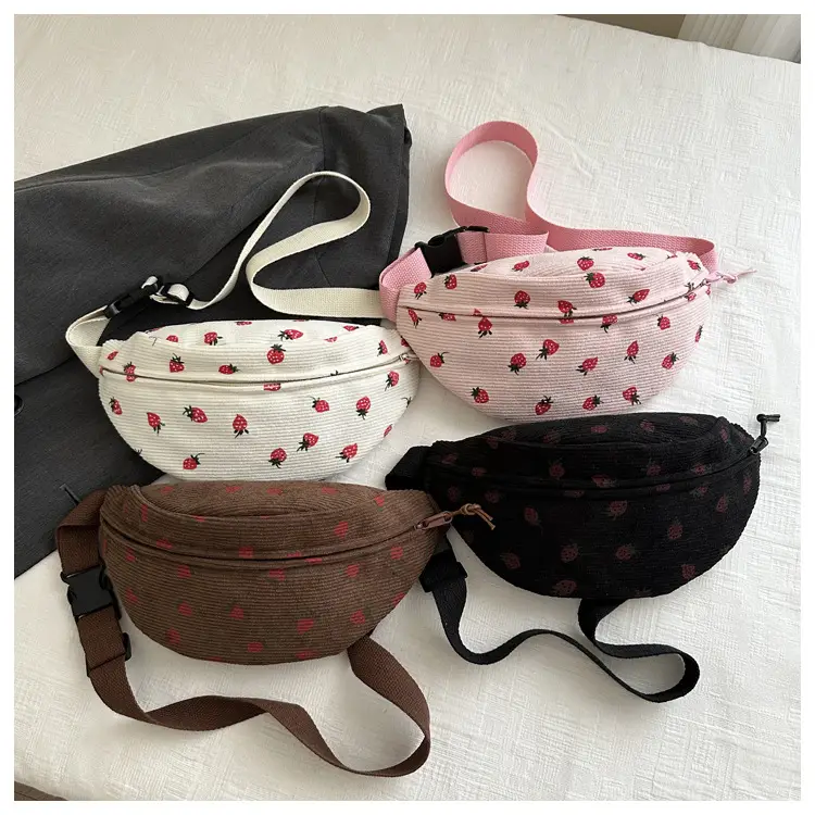 Japanese Style Crossbody Bag Women Pink Rose Print 2024 — feature 9