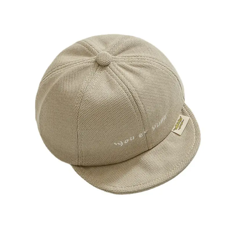 Beige Spring Summer Boys Cap Sun Hat - Image 11