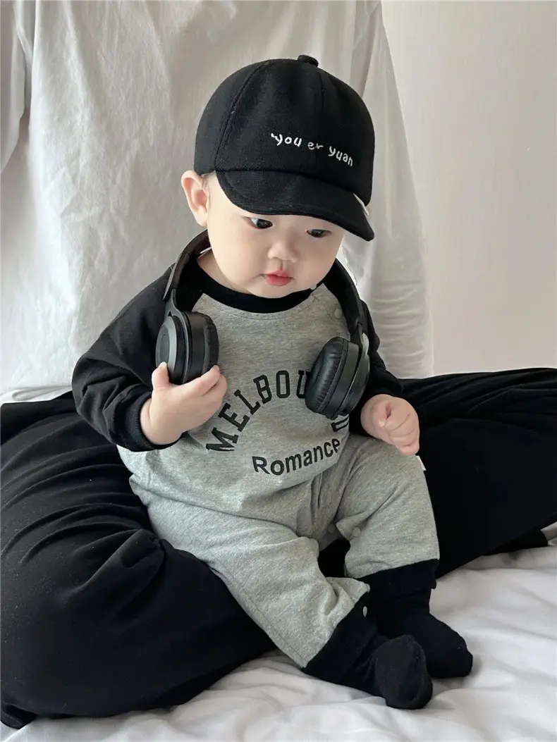 Beige Spring Summer Boys Cap Sun Hat — feature 3