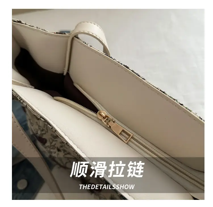 Women's Woven Floral Shoulder Bag 2024 Spring Summer — feature 7