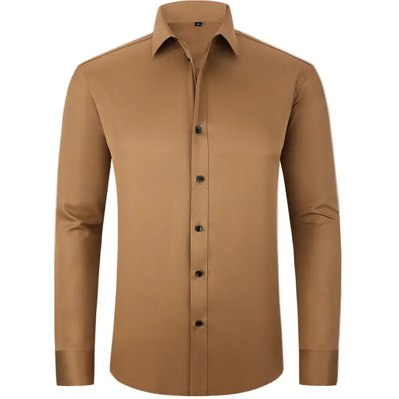 C3117 khaki long sleeve