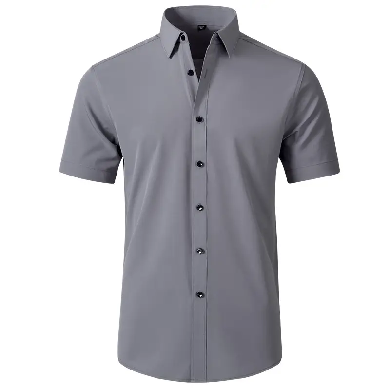 D3112 gray short sleeve
