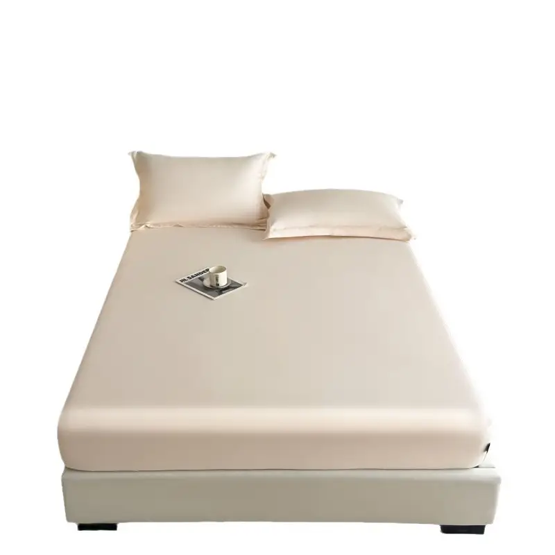 Light Luxury High-end 100 Long-staple Cotton Bed Cover Single-piece All-cotton Mattress Protective Cover All-cotton Bedspread Bedding 4