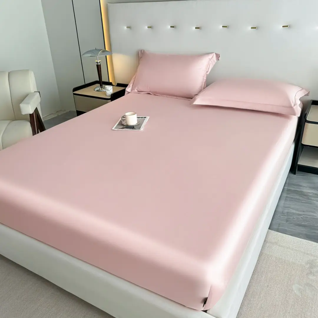 Light Luxury High-end 100 Long-staple Cotton Bed Cover Single-piece All-cotton Mattress Protective Cover All-cotton Bedspread Bedding 4