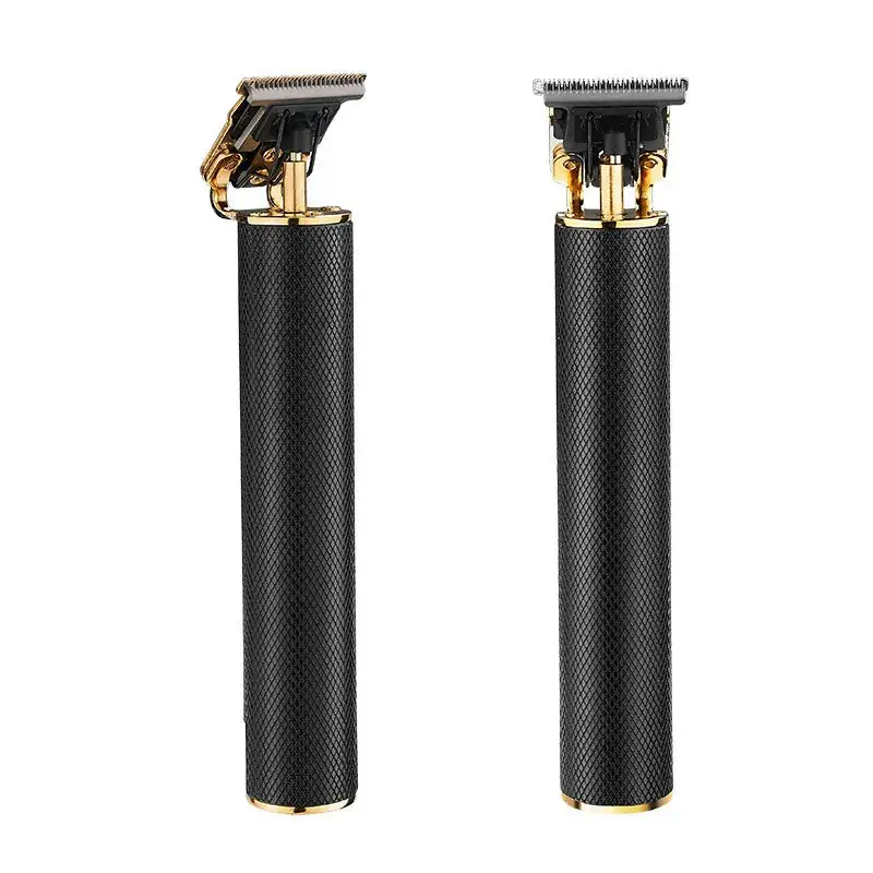 Electric Hair Clipper with Dragon Design Black Tube