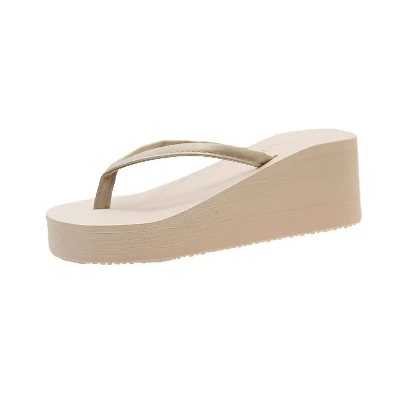Thick-Soled Flip-Flops with Wedge Heels for Women, 2026 New Summer Style, Outdoor Wear, Height-Increasing, Beach Sandals with High Heels - Image 7