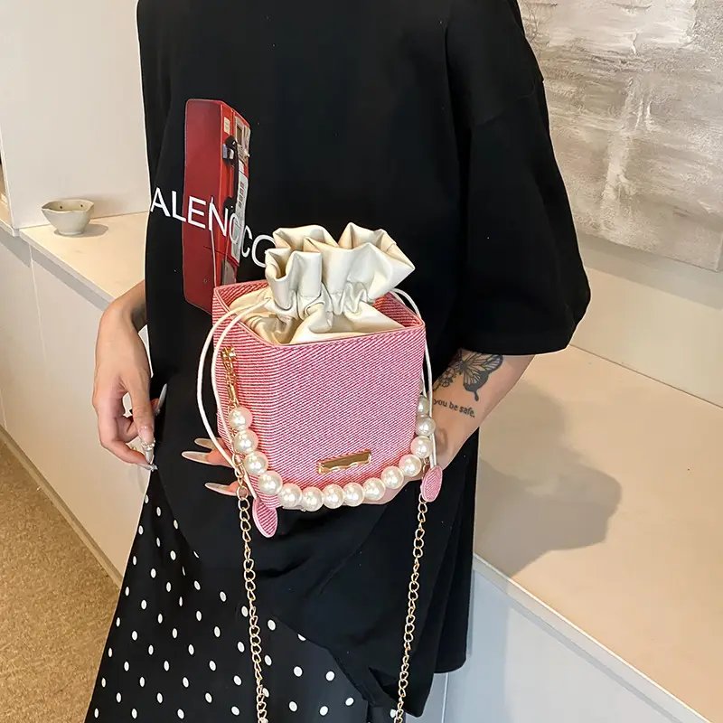 Women's Pearl Bucket Bag Summer 2024