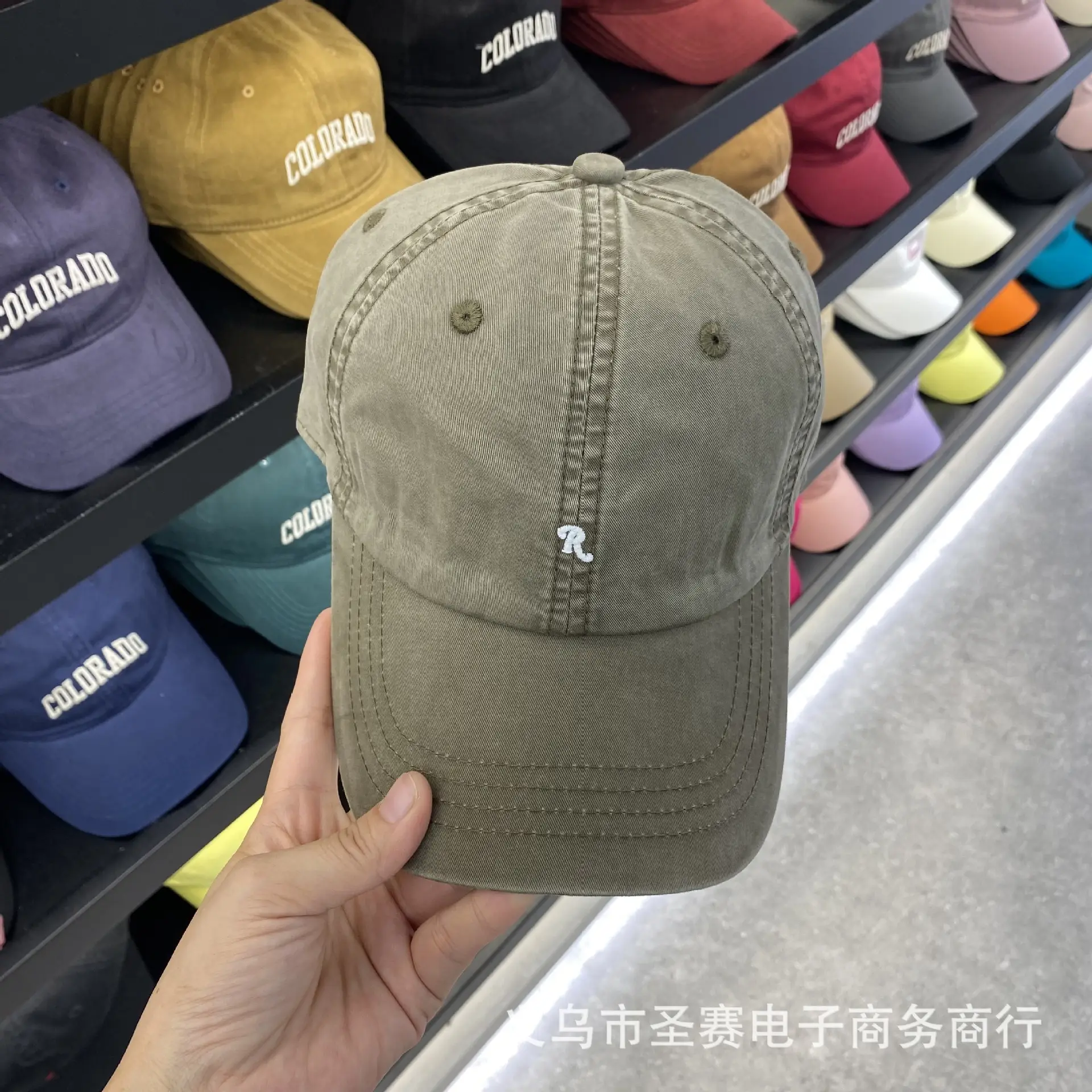 Unisex Embroidered Baseball Cap with Letter Design - Image 8