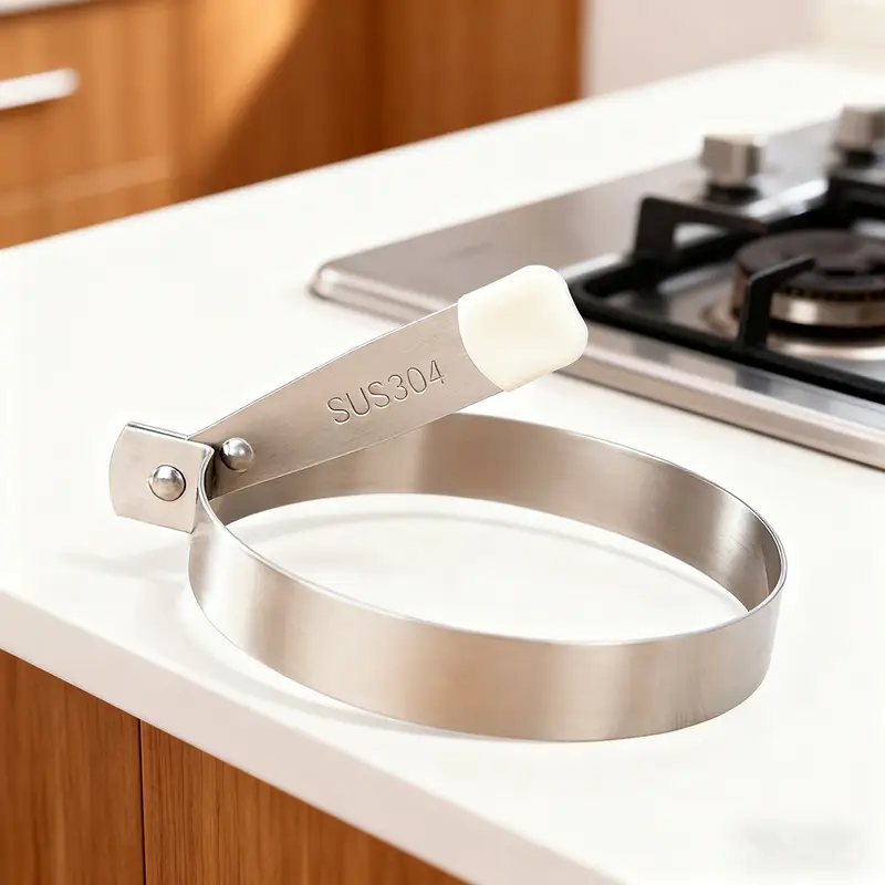 304 Stainless Steel Heart Shape Omelette Mold — feature 3