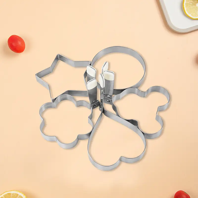 304 Stainless Steel Heart Shape Omelette Mold — feature 4