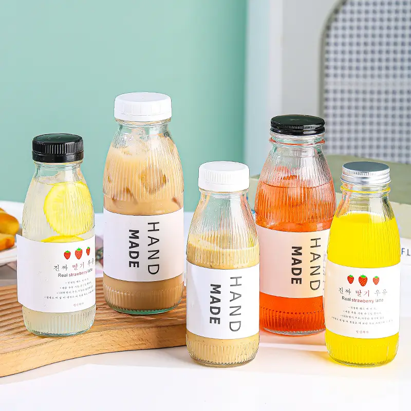 Multi-functional Glass Juice Bottles 300ml 500ml - Image 13
