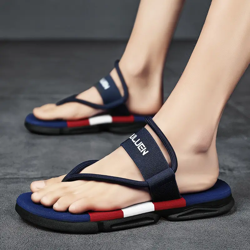 Summer 2025 New Style Flip-Flops for Men, Trendy Outdoor Beach Sandals, Non-Slip, Odor-Resistant, Wear-Resistant Casual Thong Sandals - Image 5