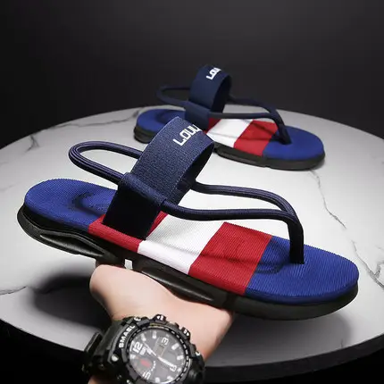 Summer 2025 New Style Flip-Flops for Men, Trendy Outdoor Beach Sandals, Non-Slip, Odor-Resistant, Wear-Resistant Casual Thong Sandals - Image 7