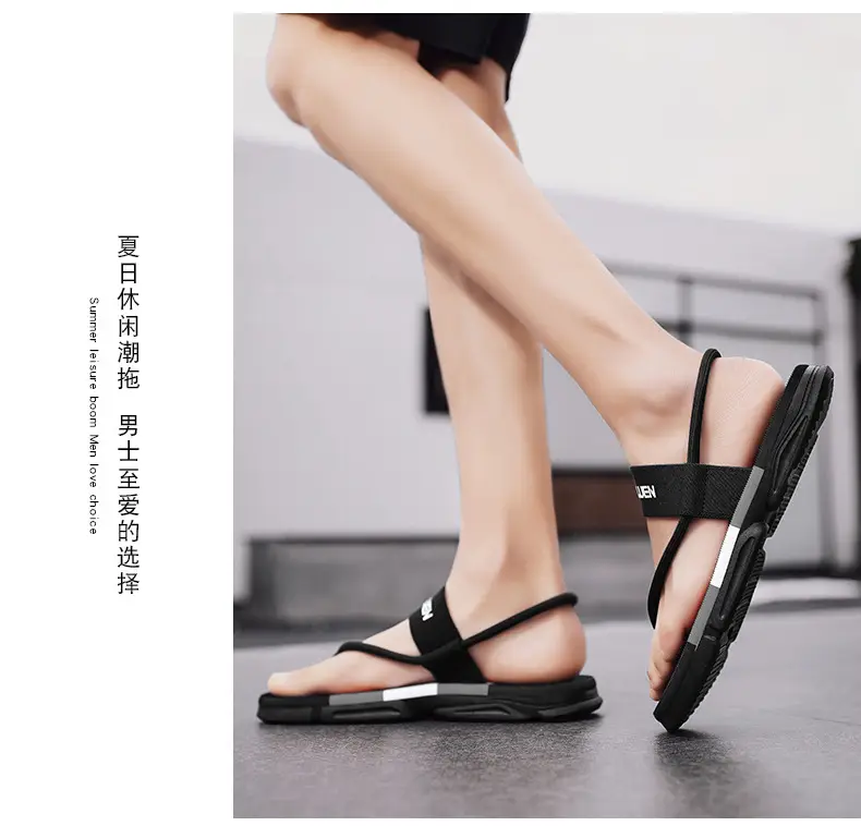 Summer 2025 New Style Flip-Flops for Men, Trendy Outdoor Beach Sandals, Non-Slip, Odor-Resistant, Wear-Resistant Casual Thong Sandals — feature 17