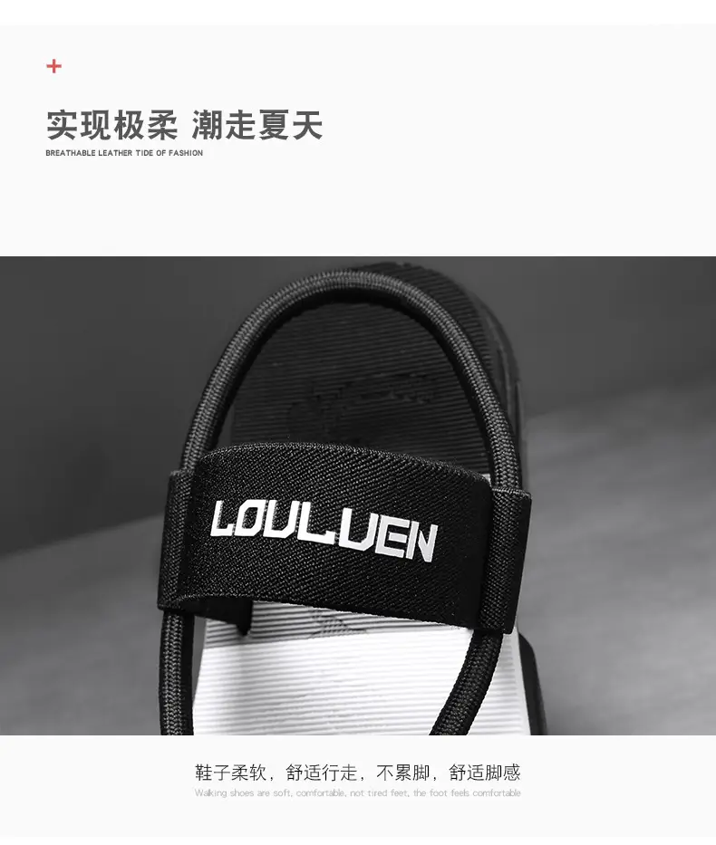 Summer 2025 New Style Flip-Flops for Men, Trendy Outdoor Beach Sandals, Non-Slip, Odor-Resistant, Wear-Resistant Casual Thong Sandals — feature 7