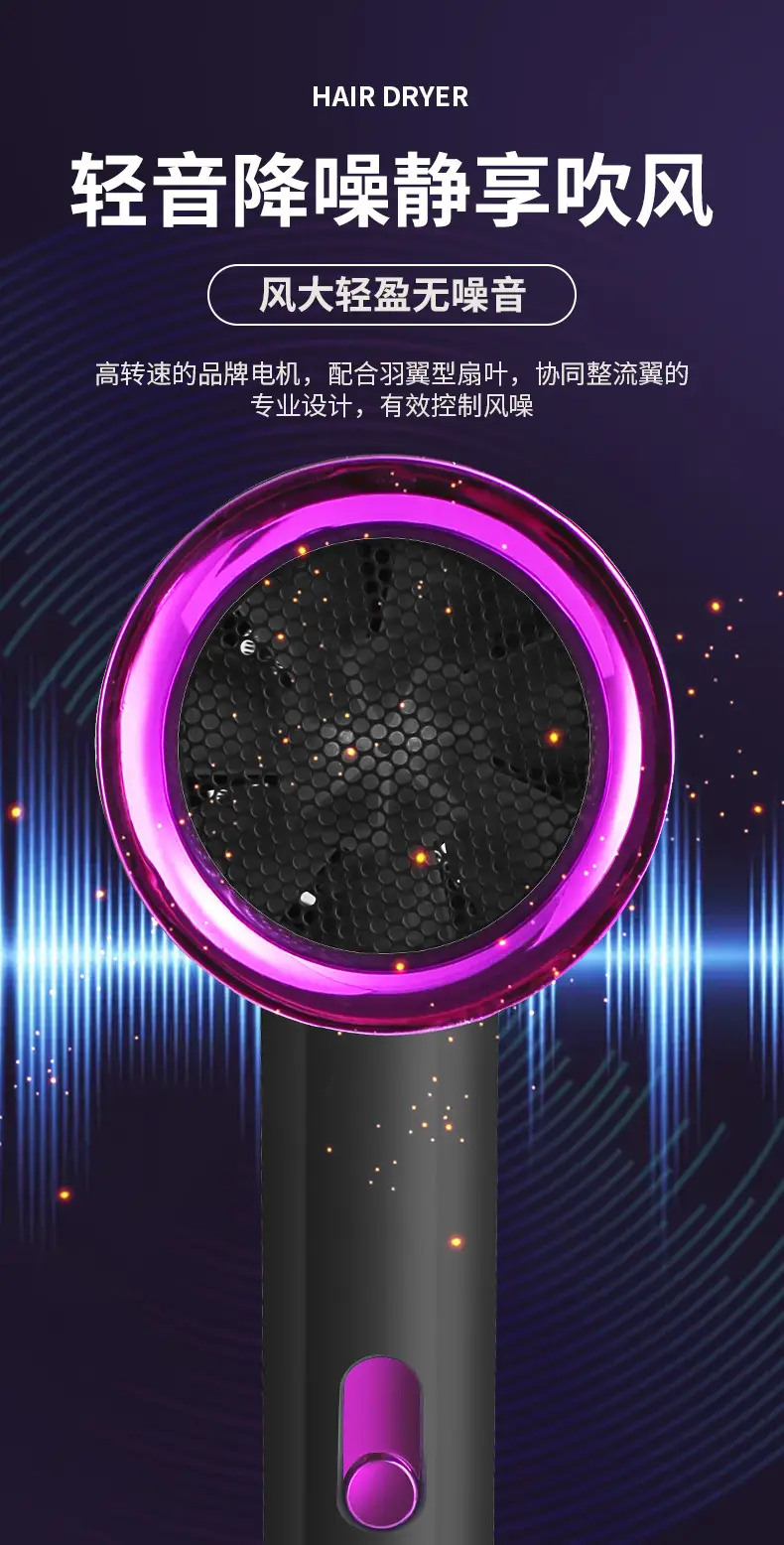 High Power Hair Dryer for Students & Home Use — feature 11