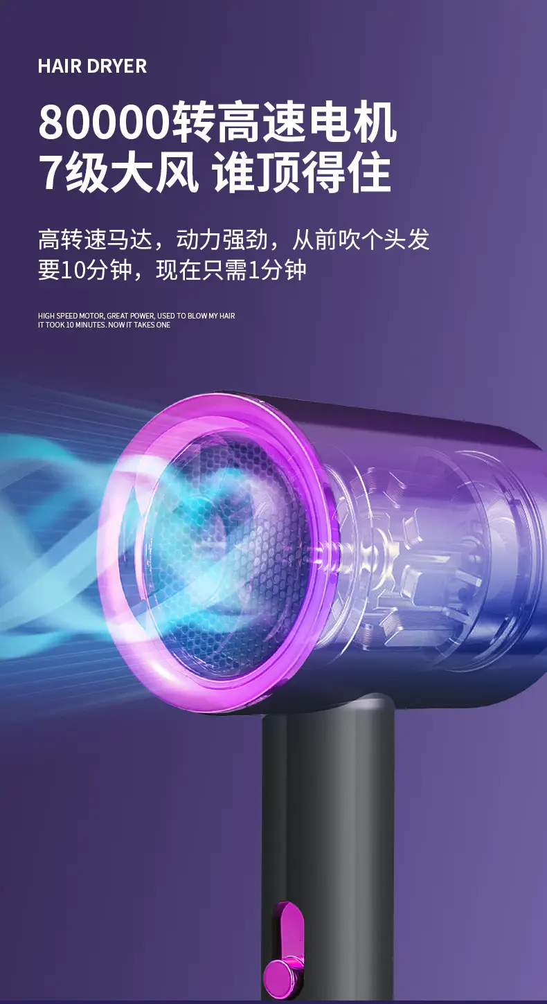 High Power Hair Dryer for Students & Home Use — feature 4
