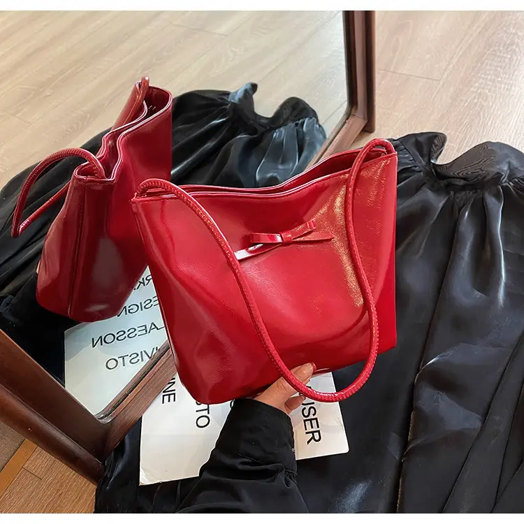 Women's Black Nylon Shoulder Bag 2024 Summer Fashion — feature 22