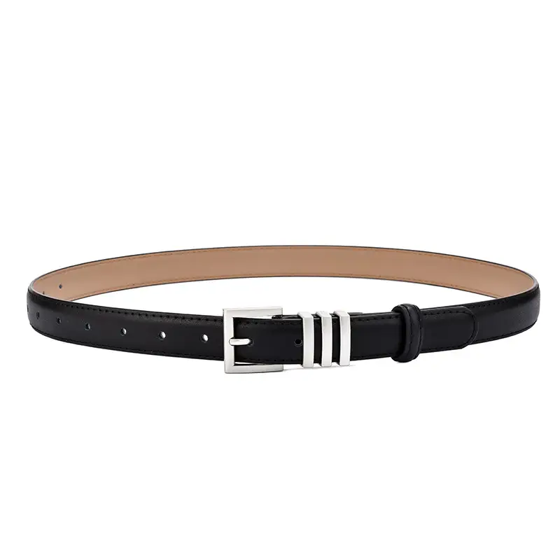 Women Genuine Leather Belt Niche Design Black Casual - Image 6