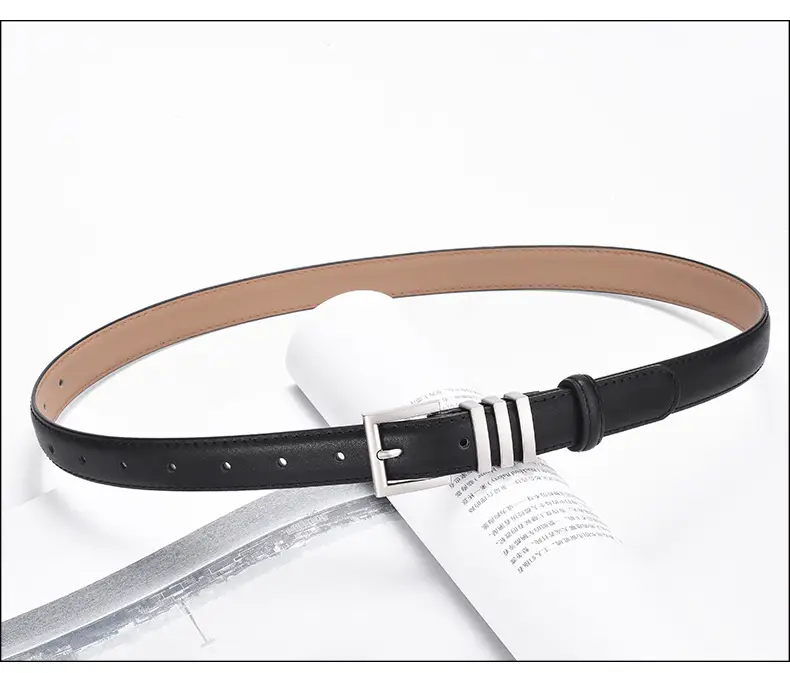 Women Genuine Leather Belt Niche Design Black Casual โ feature 15