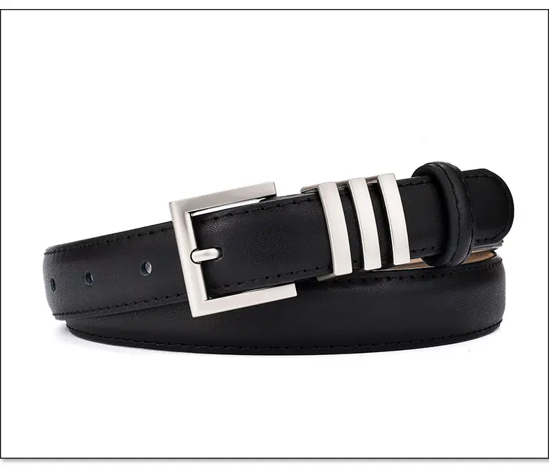 Women Genuine Leather Belt Niche Design Black Casual โ feature 17