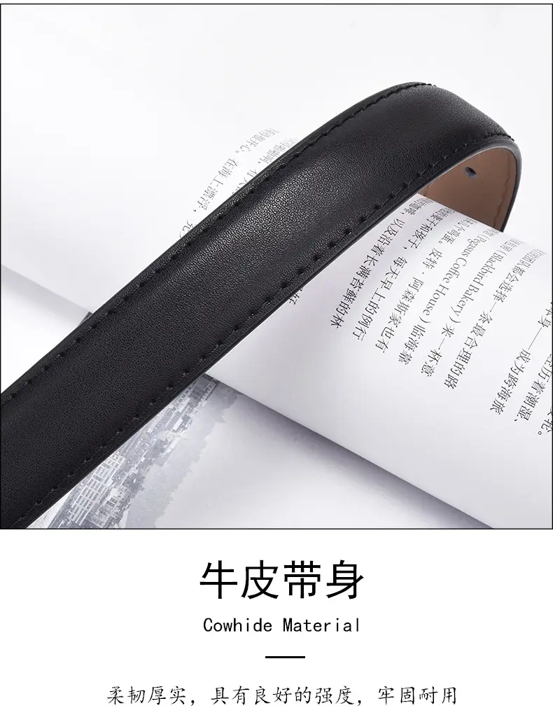 Women Genuine Leather Belt Niche Design Black Casual โ feature 7