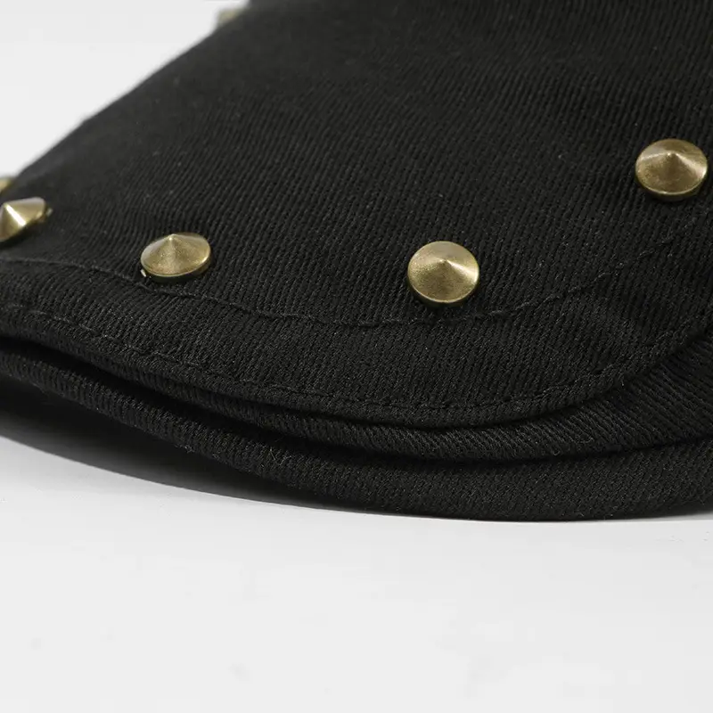 New Japanese Rivet Solid Brown Forward Cap — feature 6