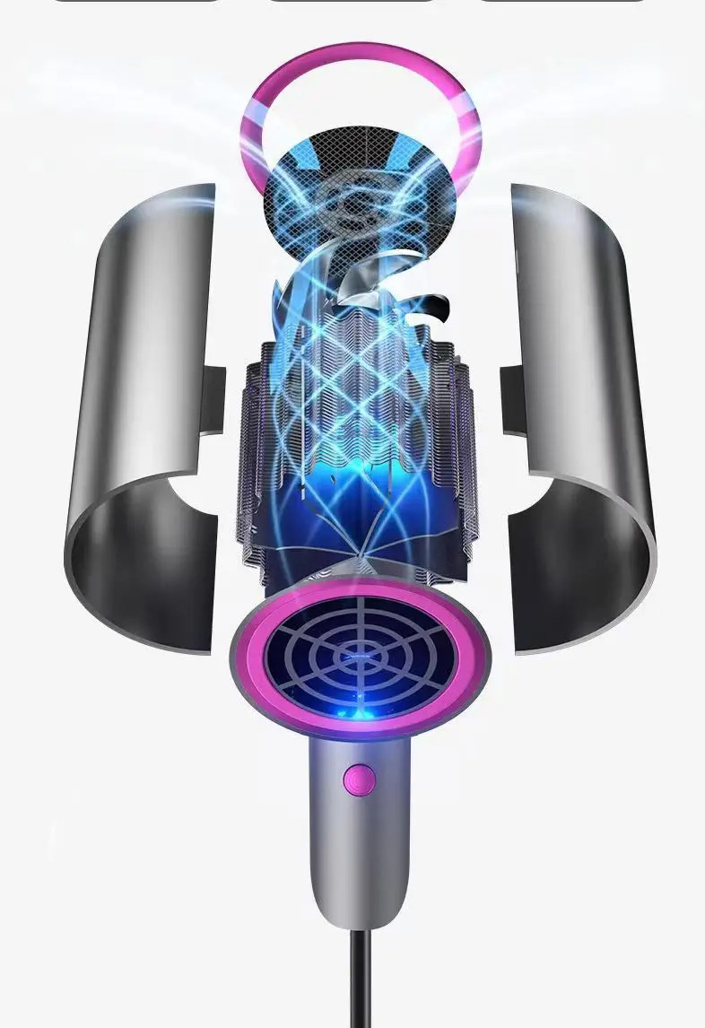 Cross-Border Hair Dryer with Strong Wind Power — feature 19