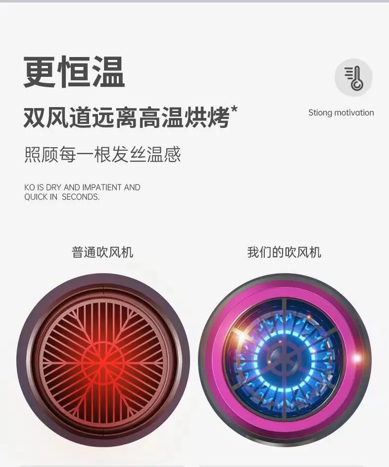 Cross-Border Hair Dryer with Strong Wind Power — feature 26