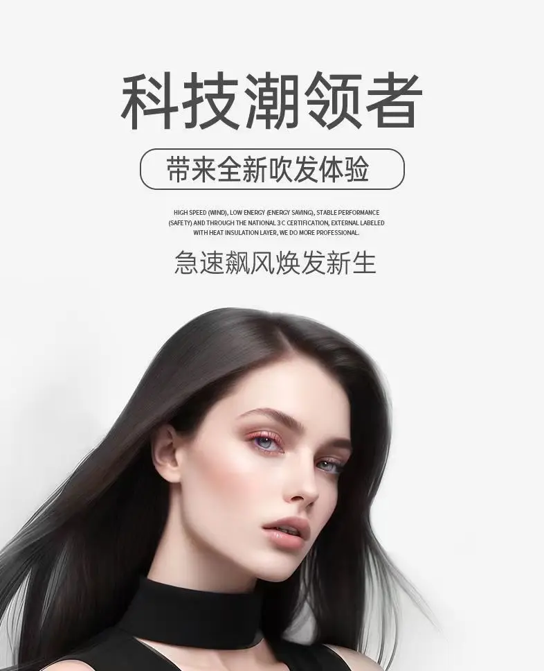 Cross-Border Hair Dryer with Strong Wind Power — feature 7