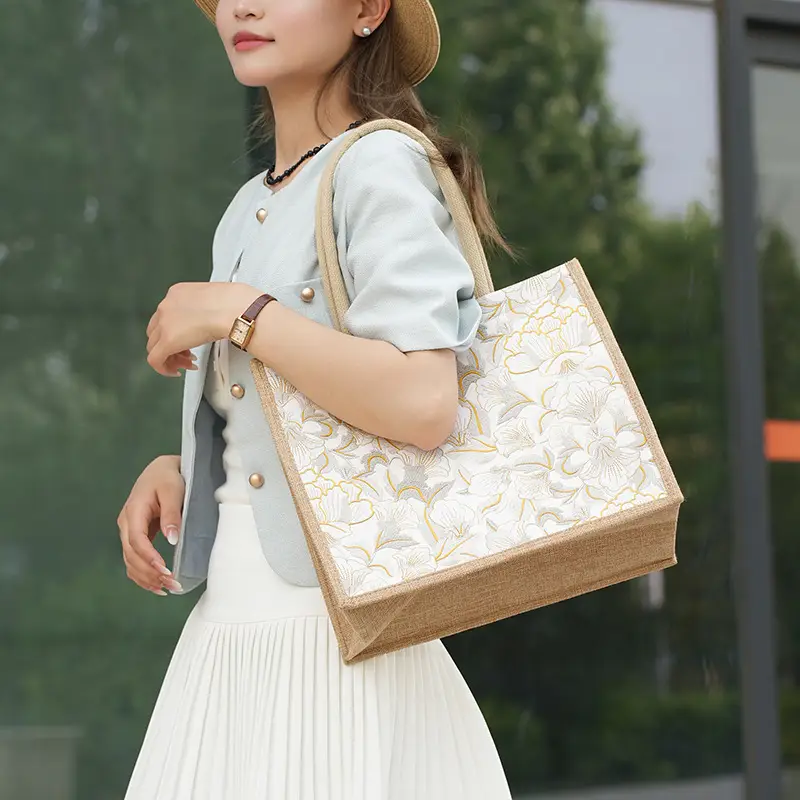 Large Capacity Linen Tote Bag Women 2024 — feature 12