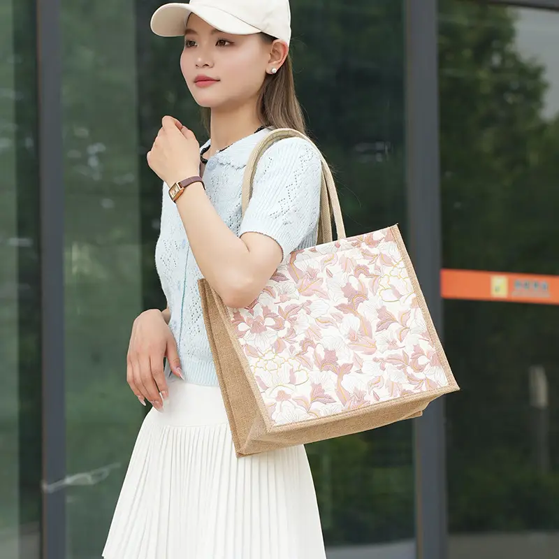 Large Capacity Linen Tote Bag Women 2024 — feature 3