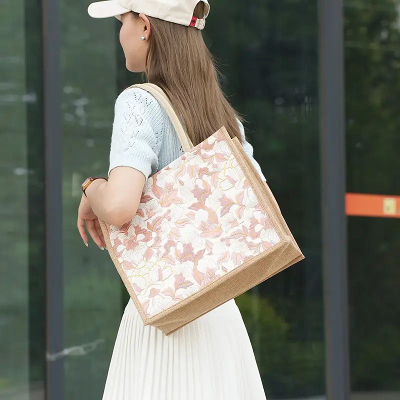 Large Capacity Linen Tote Bag Women 2024 — feature 4