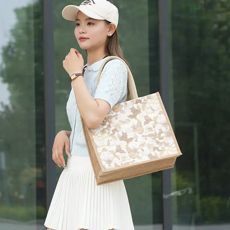 Large Capacity Linen Tote Bag Women 2024 — feature 5