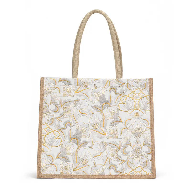 Large Capacity Linen Tote Bag Women 2024 - Image 3