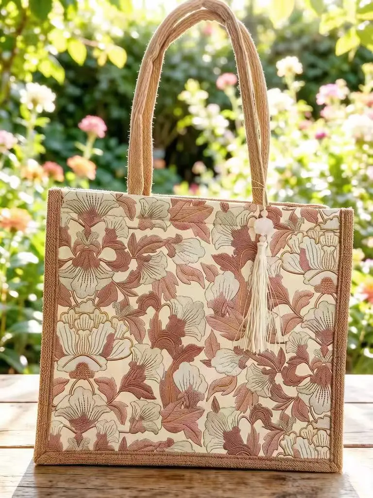 Large Capacity Linen Tote Bag Women 2024 - Image 7