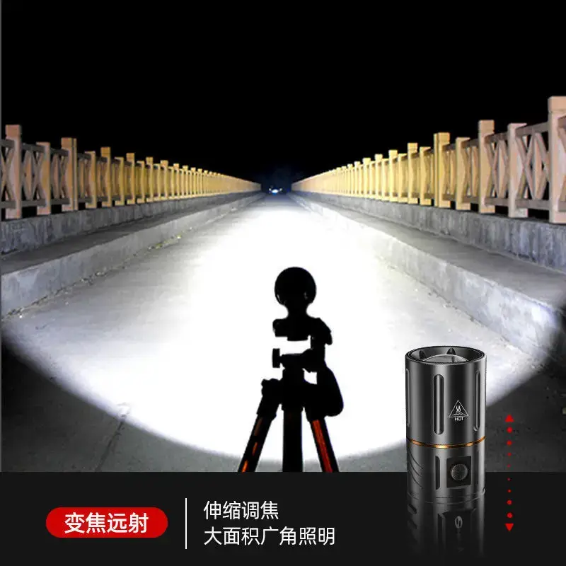 Mars shining white laser flashlight zoom long-range super bright xenon lamp - Image 3