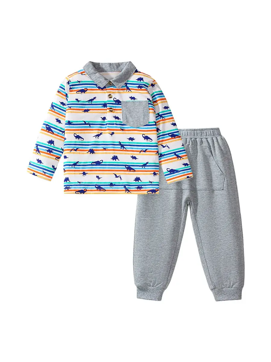 Little maven New Casual Boys suit European and American Fashion Children's suit Cotton Autumn Long Sleeve suit