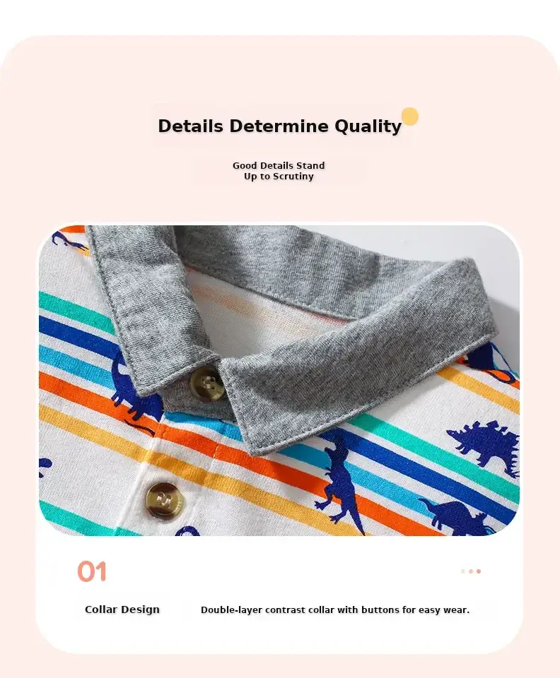 Little maven New Casual Boys suit European and American Fashion Children's suit Cotton Autumn Long Sleeve suit — feature 10