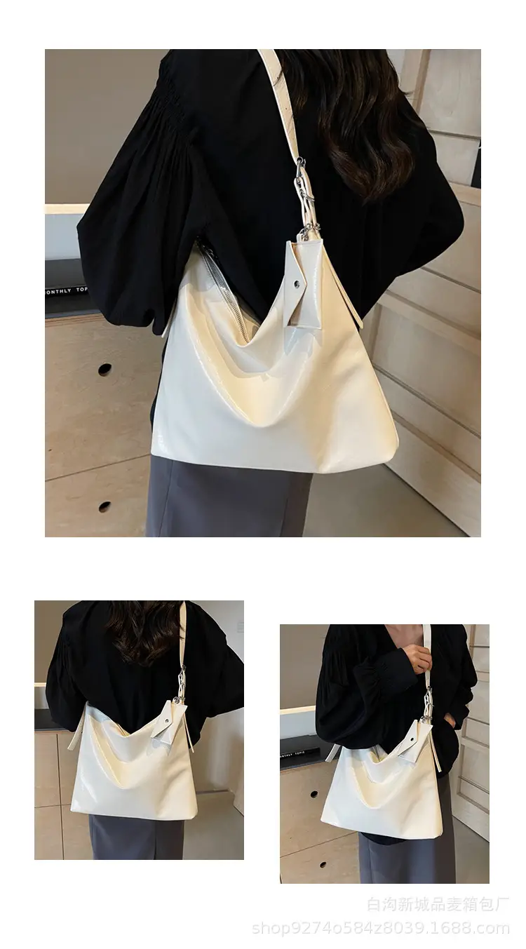 Retro Crossbody Bag Oil Wax Leather Large Capacity Women — feature 13