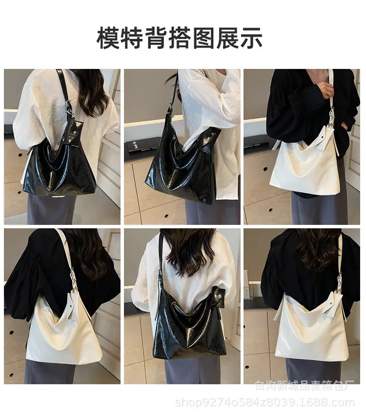 Retro Crossbody Bag Oil Wax Leather Large Capacity Women — feature 9