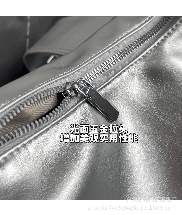 Black Glossy Shoulder Bag for Women 2026 — feature 7