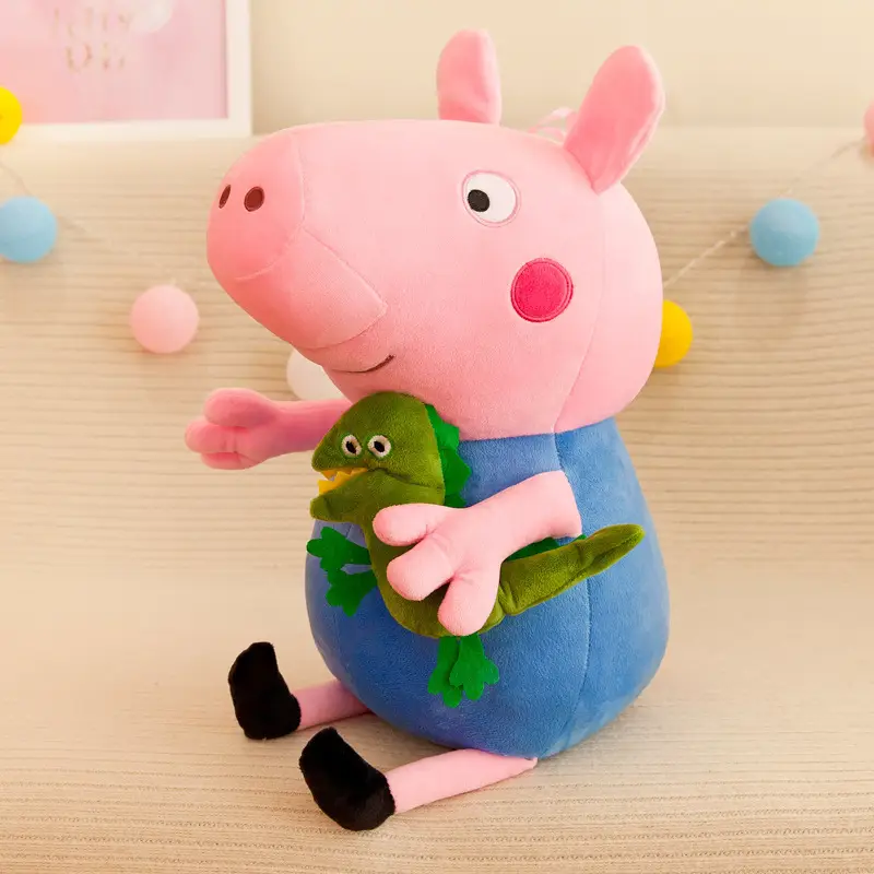 Peppa Pig Doll Family of Four Peppa George Plush Toy Doll Pillow Kidsren's Gift Family Interaction