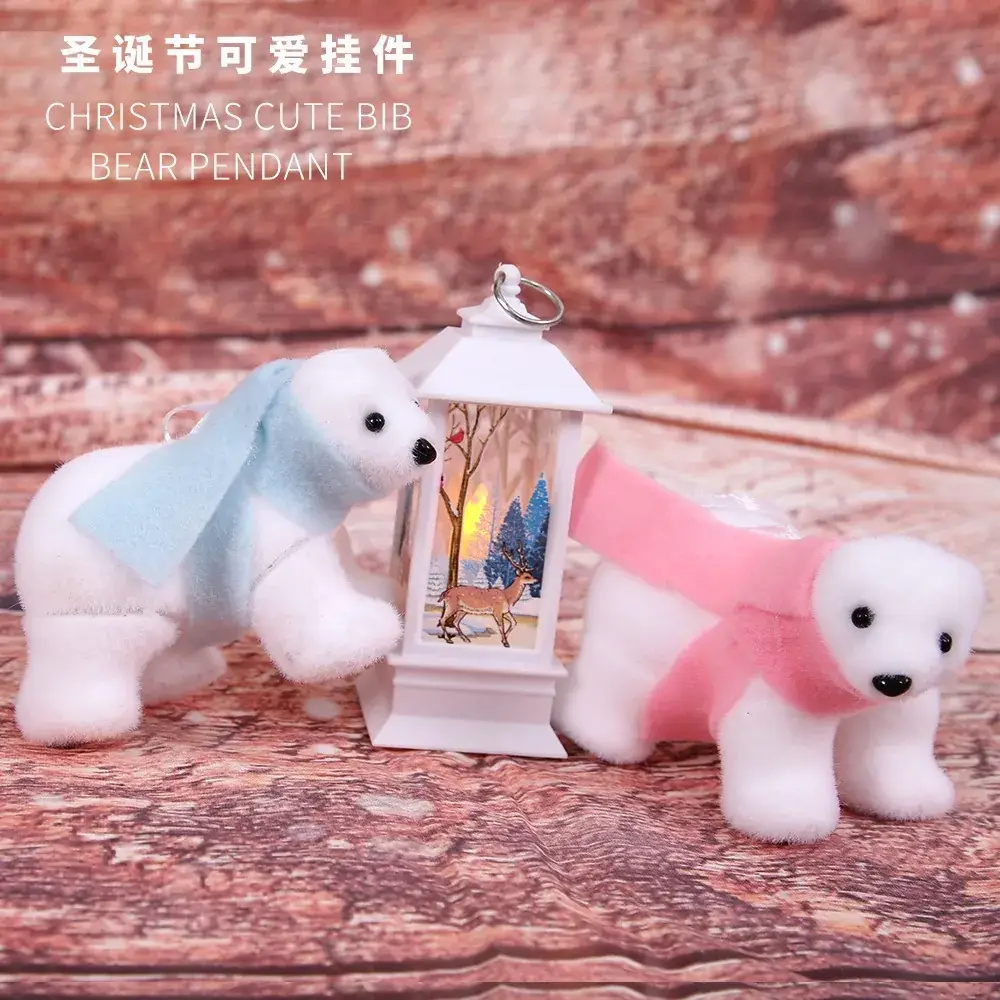 Christmas Polar Bear Ornament 7cm Height — feature 10