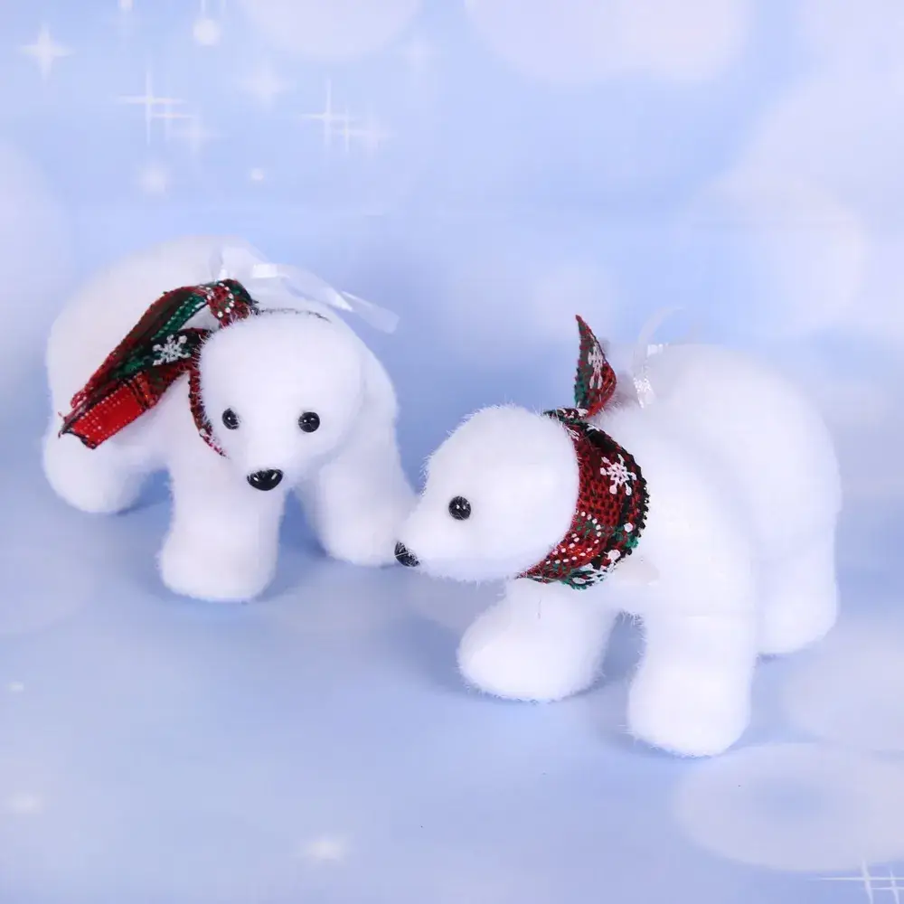 Christmas Polar Bear Ornament 7cm Height — feature 15